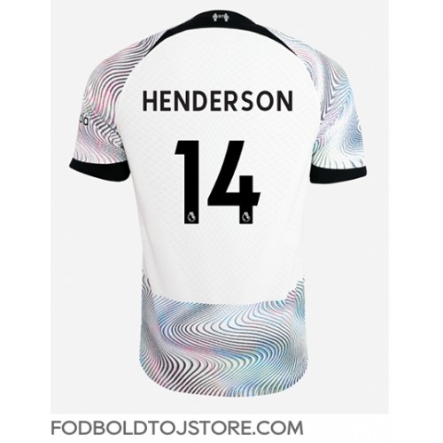 Liverpool Jordan Henderson #14 Udebanetrøje 2022-23 Kortærmet